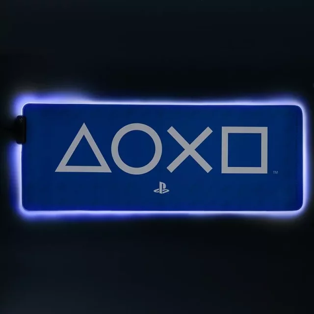 Mauspad PlayStation - Symbols (RGB Beleuchtung) - Zubehör