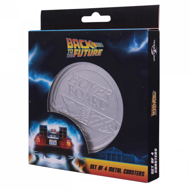 Untersetzer Back to The Future - Embossed (4 Stck)