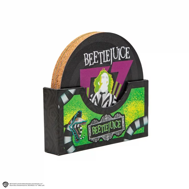 Untersetzer Beetlejuice - Beetlejuice (4 Stck) - Tim Burton