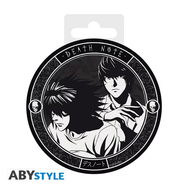 Untersetzer Death note - L & Light (1 Stck)