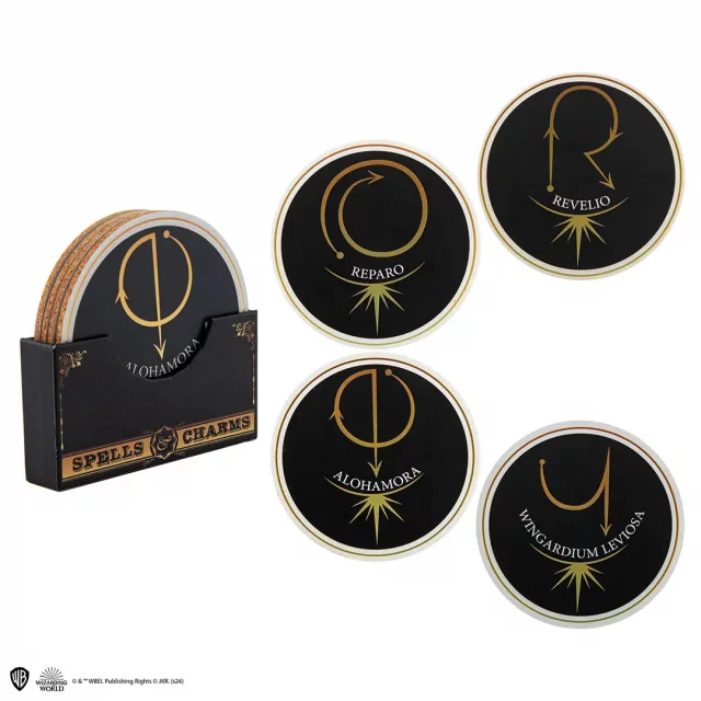 Untersetzer Harry Potter - Charms (4 Stück)
