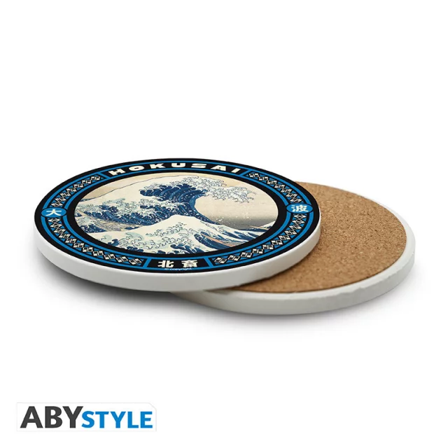 Untersetzer Hokusai Katsushika - The Great Wave (1Stck) - Made in Japan