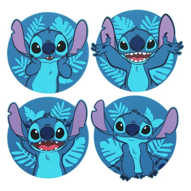 Untersetzer Lilo & Stitch - Stitch (4 Stck) (beschädigte Verpackung)