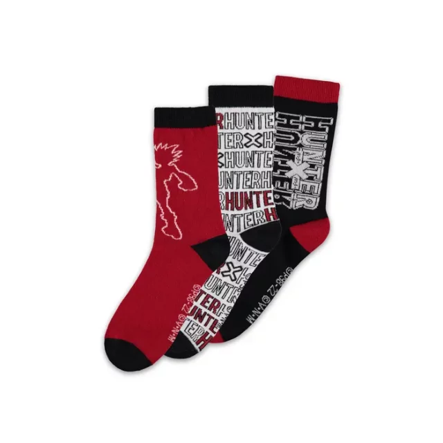 Socken Hunter x Hunter - Crew 3 Paar (größe 43/46) - Anime