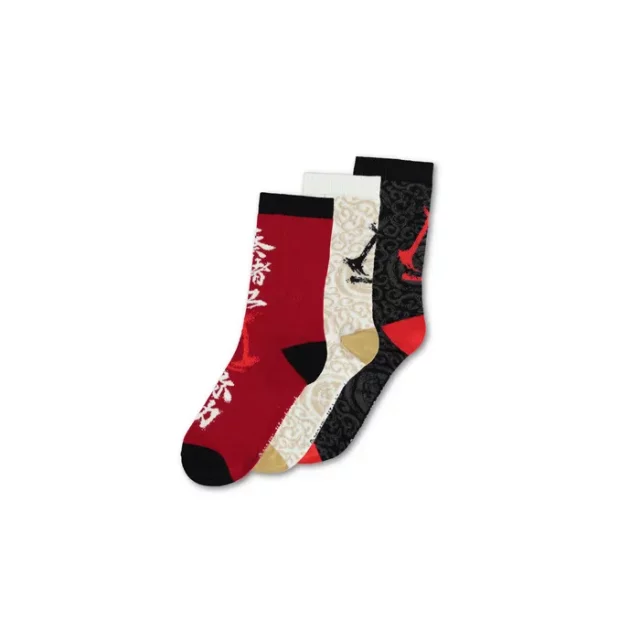 Assassin's Creed: Shadows Socken - 3er-Set (größe 43/46) - Magazin