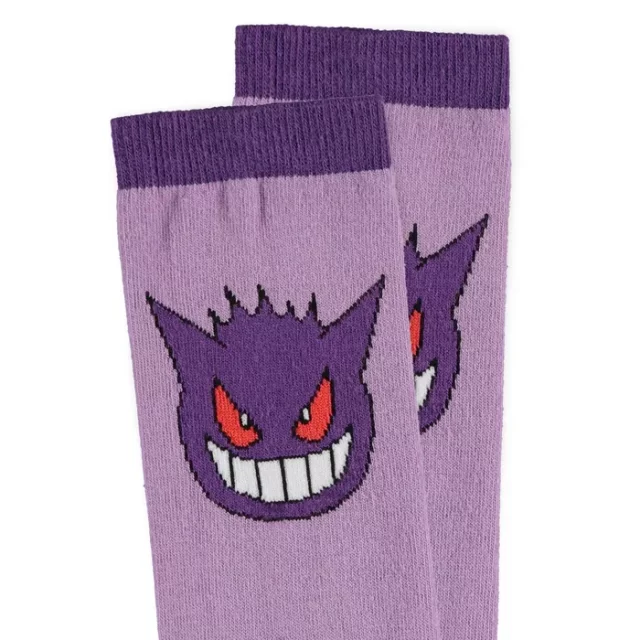Damen-Socken Pokémon – Gengar (Kniestrümpfe) (größe 39/42)