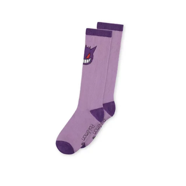 Damen-Socken Pokémon – Gengar (Kniestrümpfe) (größe 39/42)