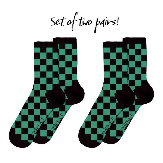 Socken Demon Slayer - Tanjiro Kamado (Größe 41/44) (2 Paar)