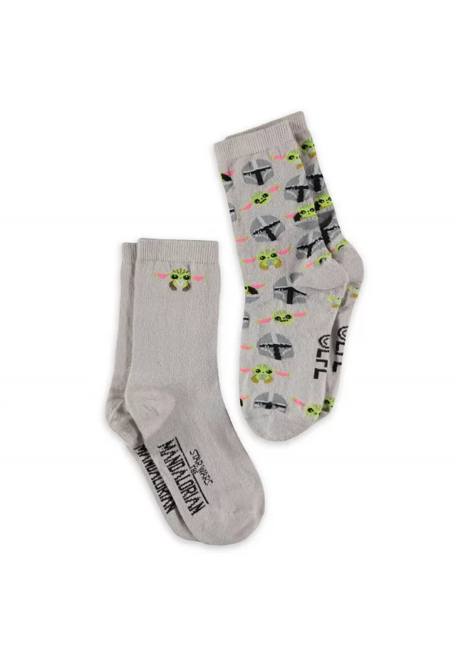 Kinder-Socken Star Wars: The Mandalorian - Crew Socks (2 Paar) (größe 35/38)