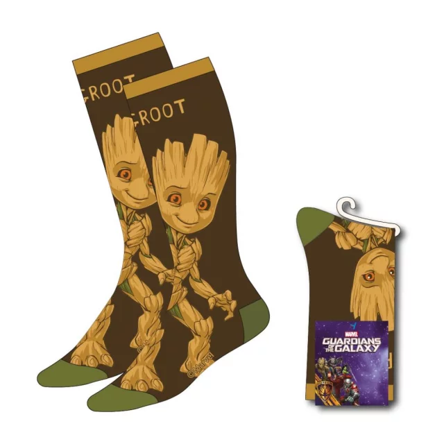 Socken Guardians Of The Galaxy - Groot (größe 38/45) - Marvel