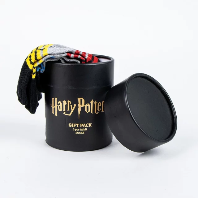 Socken Harry Potter - Hogwarts  (Größe 38/45) (3 Paar)