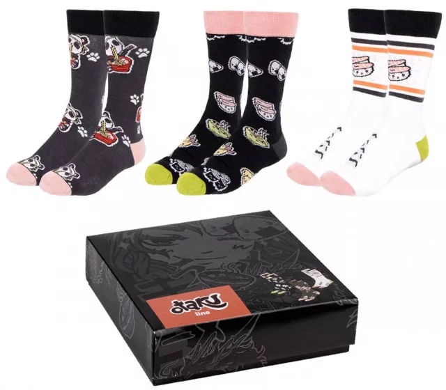 Socken Otaku - Set (3 Paar) (größe 40/46) - Anime