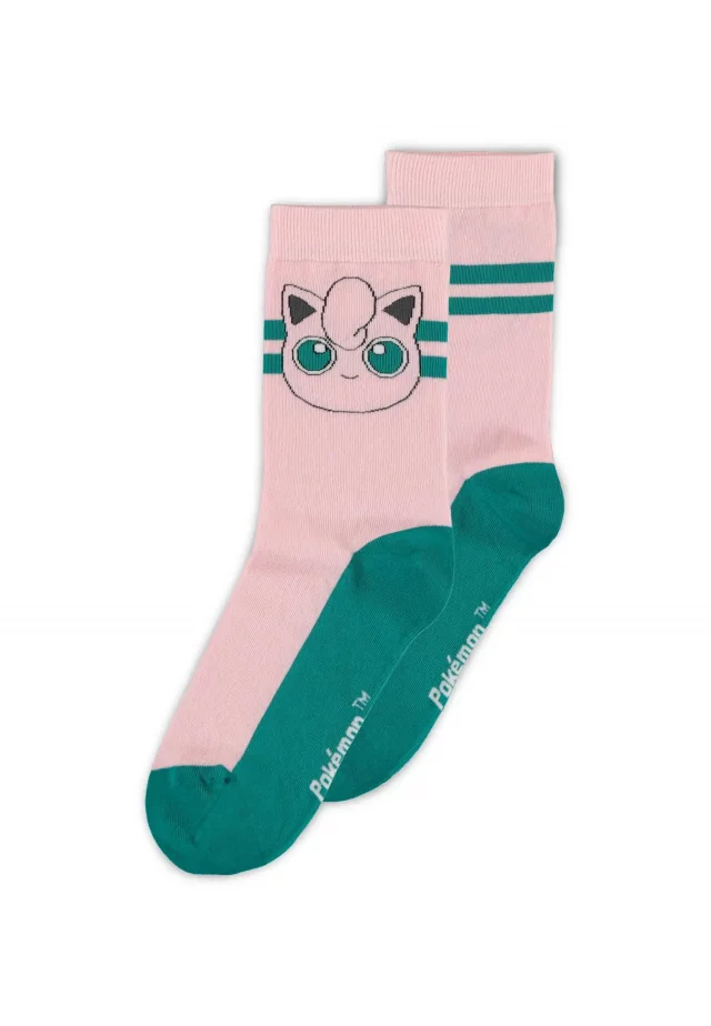 Socken Pokémon - Crew 3 Paar (Piplup, Pichu,Jigglypuff) (größe 39/42)