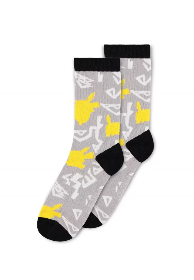 Socken Pokémon - Pattern 3 Paar (größe 43/46)