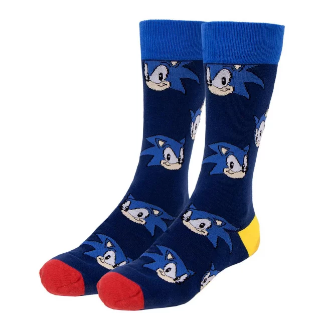 Socken Sonic the Hedgehog - Sonic (Größe 40/46) ( 3 Paar)