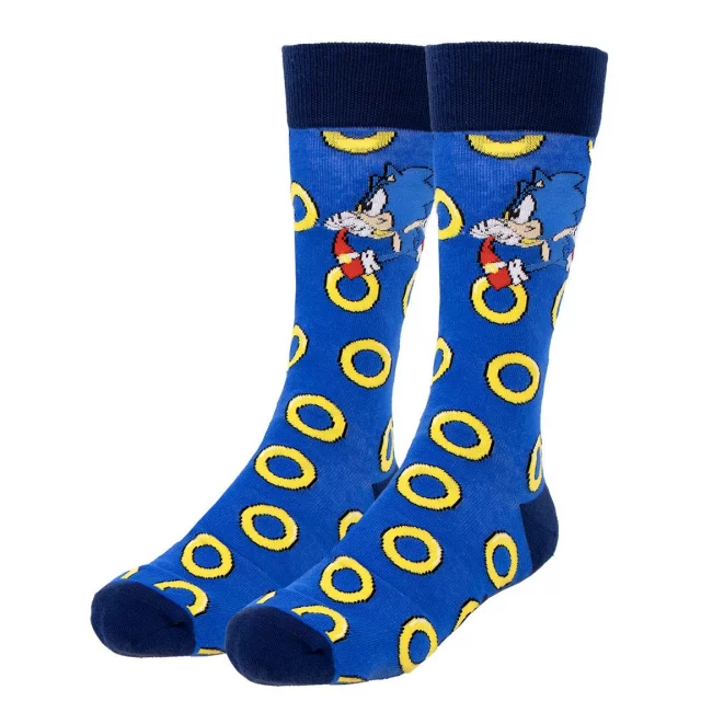 Socken Sonic the Hedgehog - Sonic (Größe 40/46) ( 3 Paar)