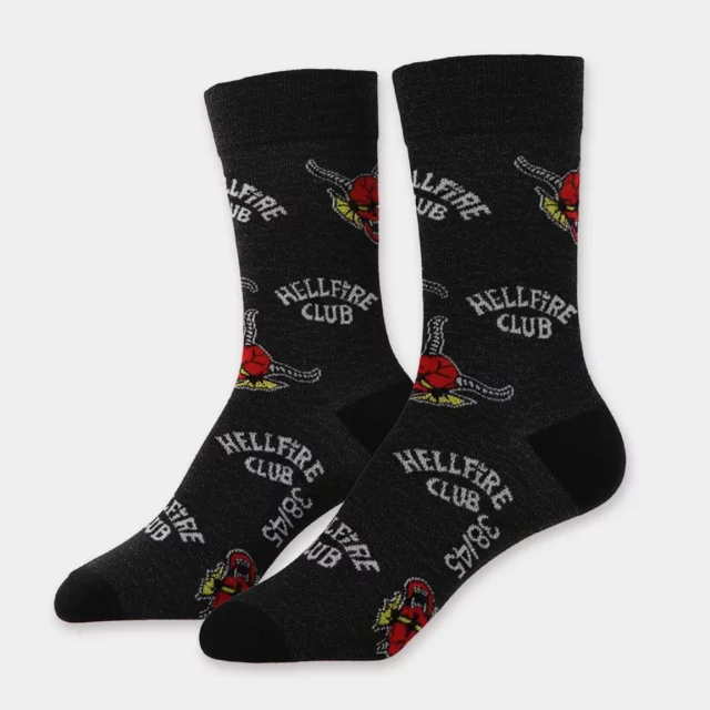 Socken Stranger Things - Hellfire Club (Größe 38/45) (3 Paar)