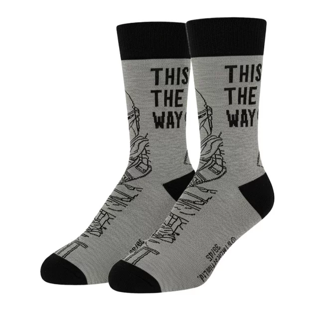 Socken the Mandalorian - This is the Way (Größe 38/45) (3 Paar)