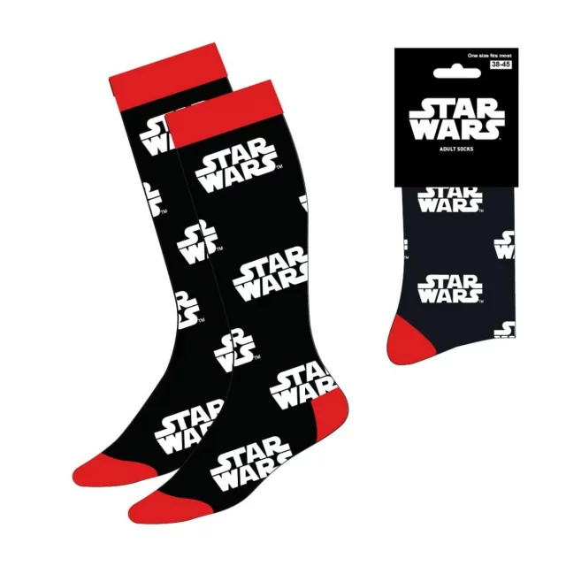 Socken Star Wars - Logo (Größe 38/45)