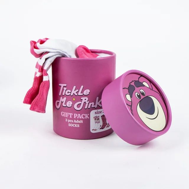 Socken Toy Story - Tickle Me Pink (3 Paar) (größe 36/43)