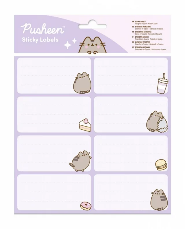 Beschriftungsetiketten Pusheen - Pusheen Moments (selbstklebend) - Aufkleber