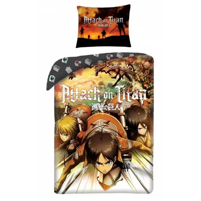 Bettwäsche Attack on Titan - Main Characters - Anime