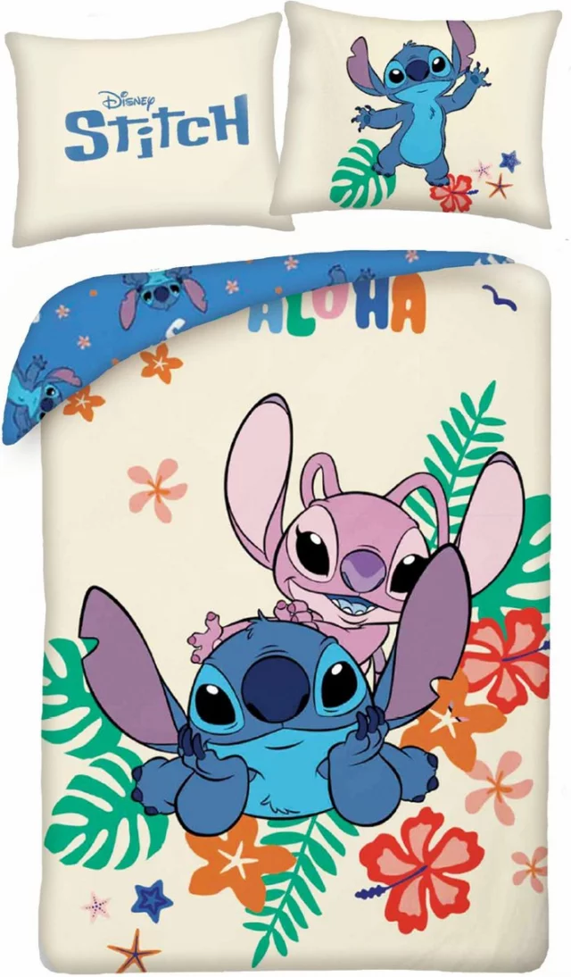 Bettwäsche Disney - Stitch & Angel - Lilo & Stitch