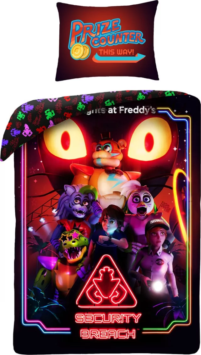 Bettwäsche Five Nights at Freddys - Security Breach