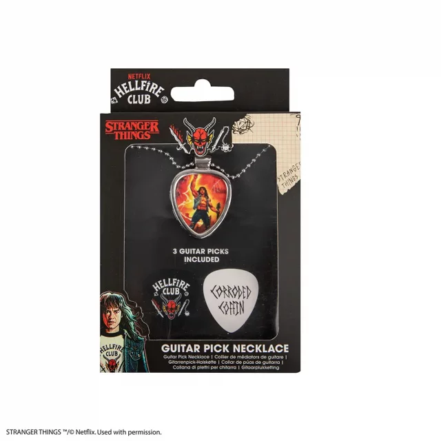 Anhänger Stranger Things - Eddie Munson Guitar Picks - Anhänger
