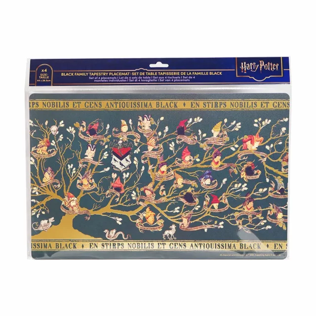 Tischsets Harry Potter - Black Family (4 Stck) - Untertassen