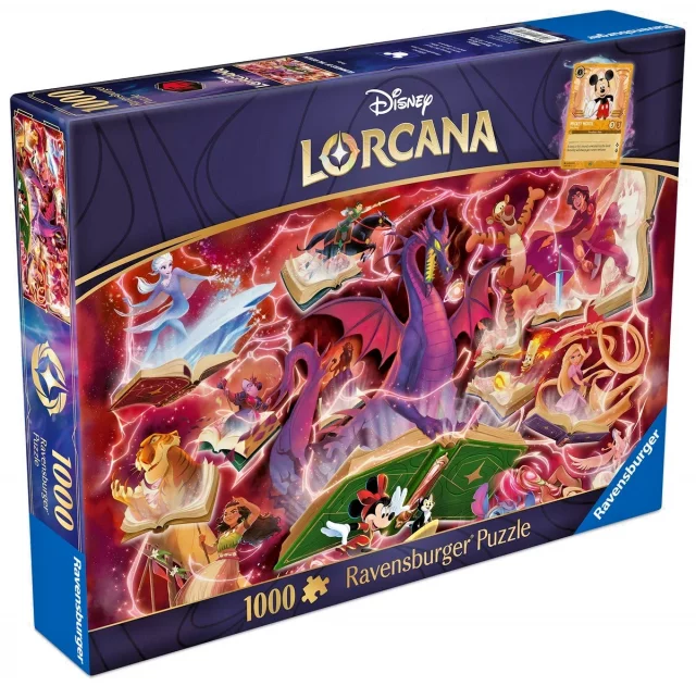 Puzzle Disney - Lorcana: Glimmers of the Realm: Ruby - Lorcana TCG