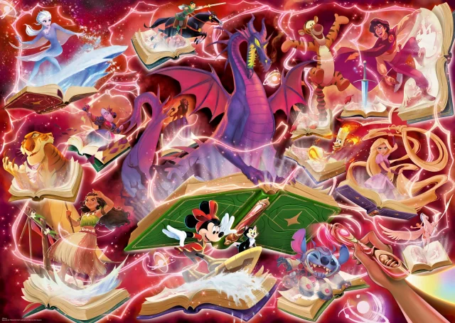 Puzzle Disney - Lorcana: Glimmers of the Realm: Ruby - Lorcana TCG