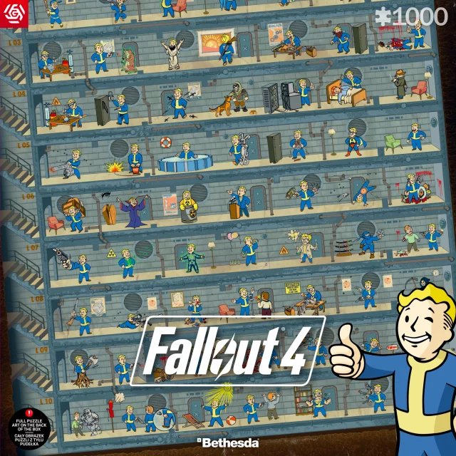 Puzzle Fallout 4 - Perk Poster Puzzles (Good Loot)