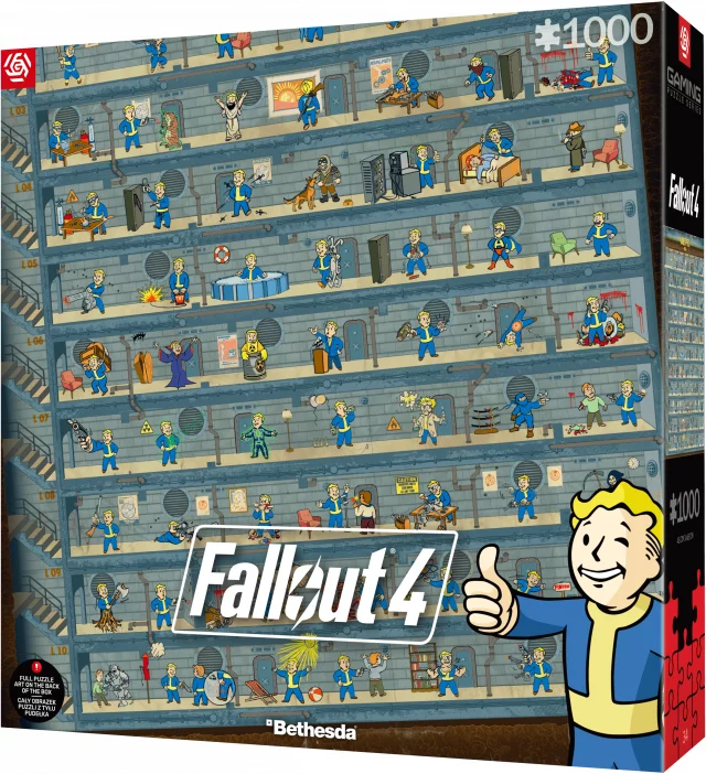 Puzzle Fallout 4 - Perk Poster Puzzles (Good Loot)