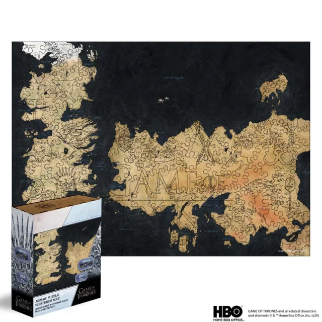 Puzzle Game of Thrones - Westeros map (aus Holz)