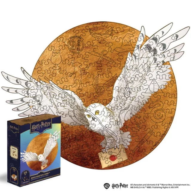 Puzzle Harry Potter - Hedwig (aus Holz)