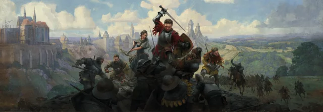 Výhodný set puzzlů Kingdom Come: Deliverance II - Trosky Fanart + Cesta na Trosky + Keyart - Xzone Originals