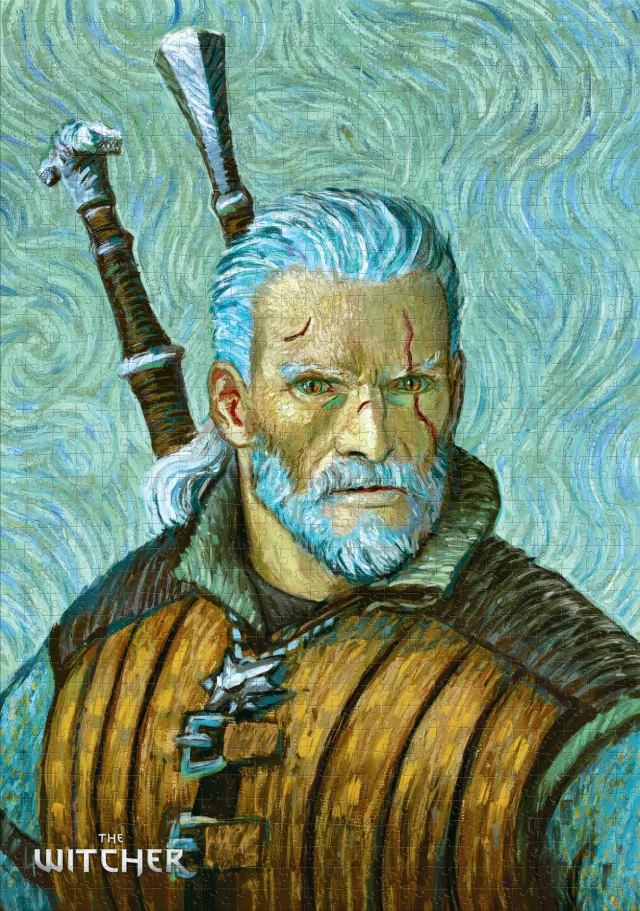 Puzzle The Witcher - Geralt & Van Gogh (Game Art Chronicles) (Good Loot)