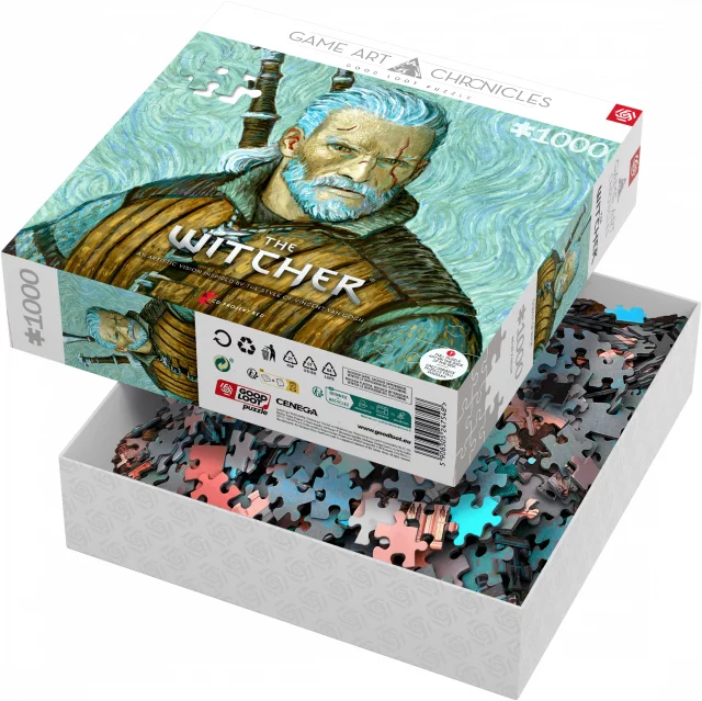Puzzle The Witcher - Geralt & Van Gogh (Game Art Chronicles) (Good Loot)