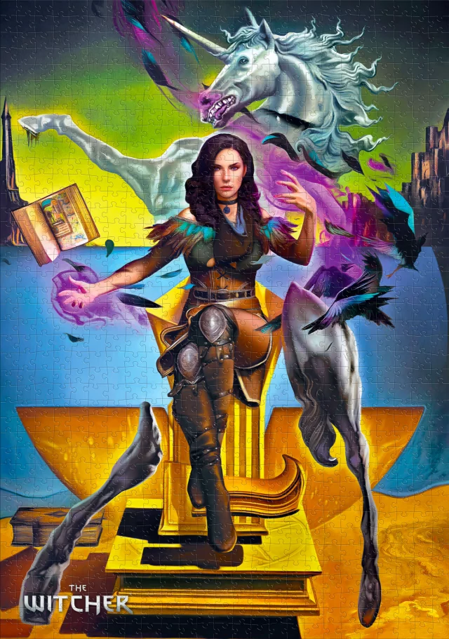 Puzzle The Witcher - Yennefer & Salvador Dalí (Game Art Chonicles) (Good Loot)