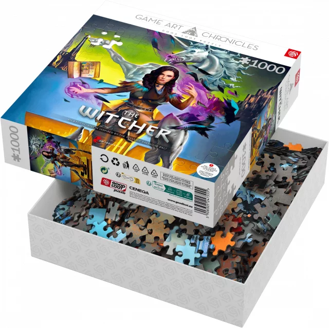 Puzzle The Witcher - Yennefer & Salvador Dalí (Game Art Chonicles) (Good Loot)