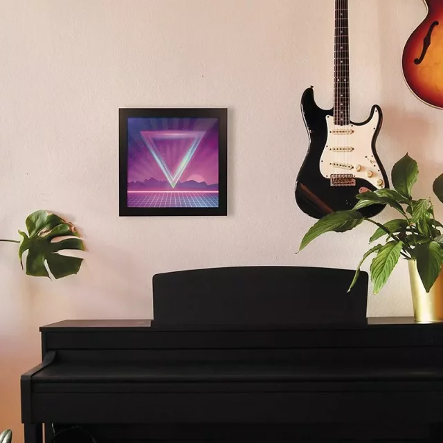 Rahmen für Vinyl-LP-Schallplatten - Schallplatte