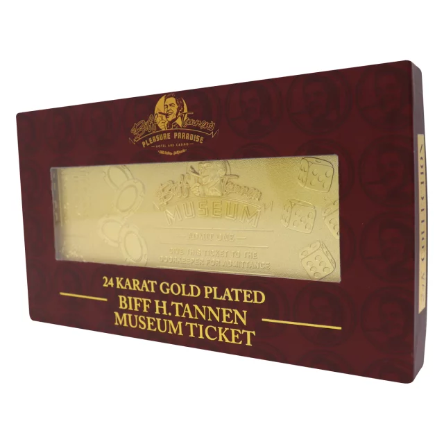 Replik Back to The Future - Biff Tannen Museum Ticket