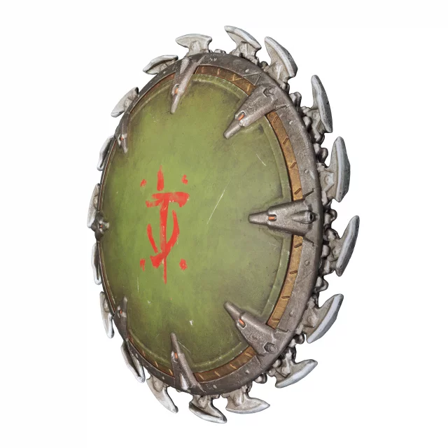 Replik DOOM: The Dark Ages - Wandplakette Shield Saw (Dark Horse)