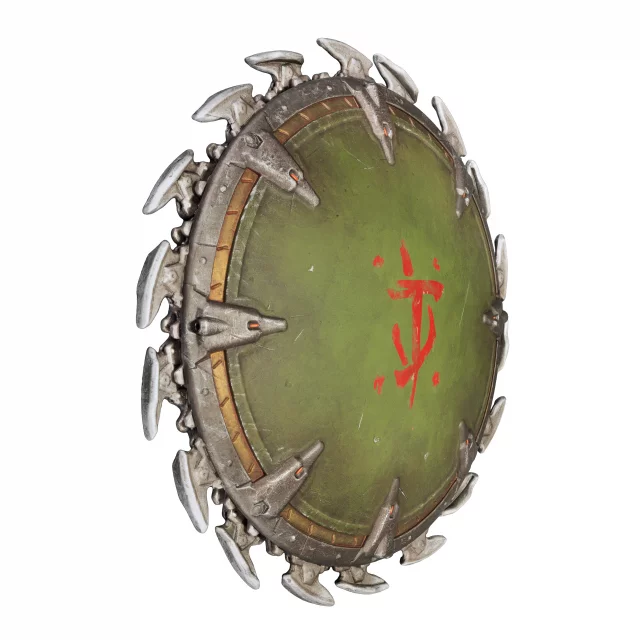 Replik DOOM: The Dark Ages - Wandplakette Shield Saw (Dark Horse)