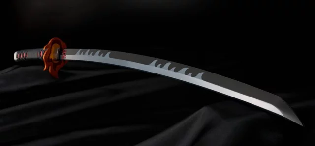 Replik Schwert Demon Slayer: Kimetsu no Yaiba - Nichirin Sword 1/1 (Tanjiro Kamado) - Replik Waffe