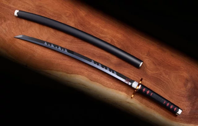Replik Schwert Demon Slayer: Kimetsu no Yaiba - Nichirin Sword 1/1 (Tanjiro Kamado) - Anime