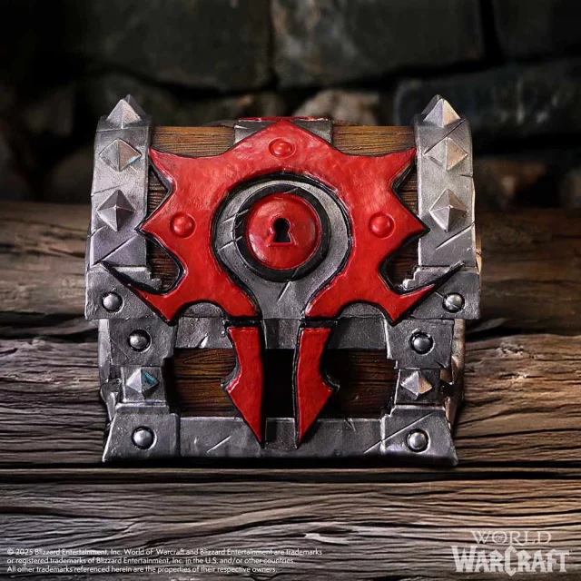 Replik World of Warcraft - Horde War Chest Box (Nemesis Now) - Truhe