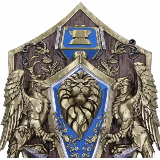 Replik World of Warcraft - Wandplakette Alliance (Nemesis Now) - Blizzard