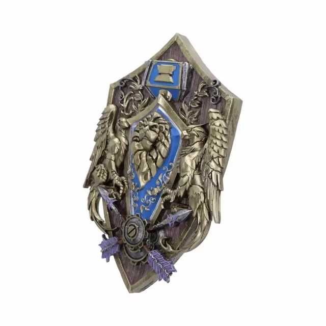 Replik World of Warcraft - Wandplakette Alliance (Nemesis Now) - Blizzard